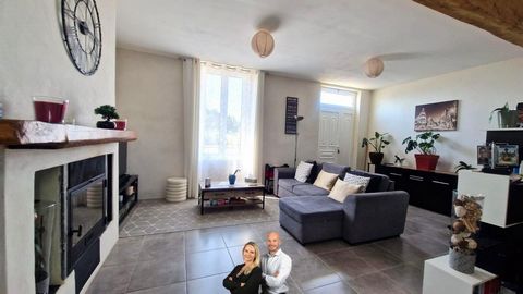 maison mitoyenne de centre ville avec jardin