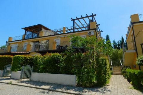 A penthouse with a jacuzzi in the charming region of Calabria near Pizzo beach. The 57 sq m property consists of 2 bedrooms, one with a large double bed and another with 2 single beds and a bathroom with a shower. The property boasts a 21 sq m terrac...