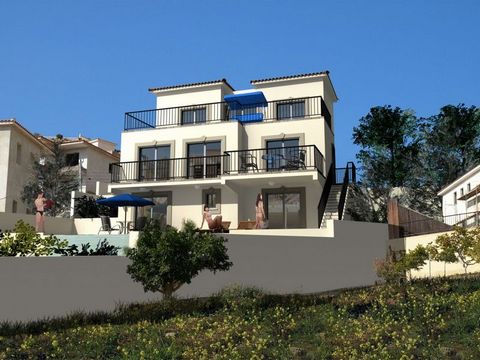 Luxury Four Bedroom Detached Villa For Sale in Peyia, Paphos - Title Deeds (New Build Process) Designed to take full advantage of the magnificent sea views, this stunning 4 bedroom villa has been completed to the highest of standards. Boasting en-sui...