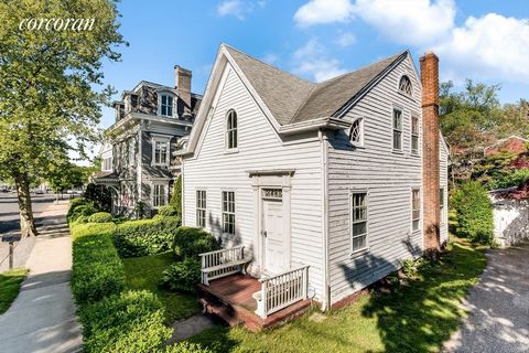 In the heart of Sag Harbor Village, this historic Captain's Row property presents a very special opportunity for the educated buyer who is ready for a worthwhile project. On the best possible street in what is arguably the most charming village in th...