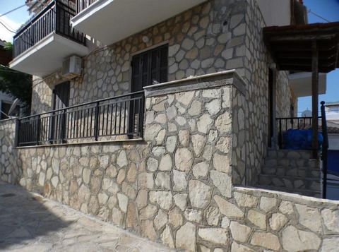 Apartment for sale in Pythagoreio Samos. The apartment is raised ground floor of a two-storey house, independent with its own entrance. Airy, bright with three sides in alleys. It is located 20 meters from the sea and about 35 meters from the beach. ...