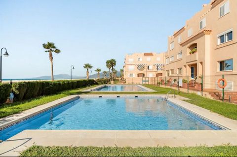 Tarifa beach duplex for rent, located front line on Lances Beach, the best beach to practice kitesurf and windsurf in Tarifa. The apartment has 2 bedrooms, equipped kitchen and large living room with terrace overlooking the sea and the island of Tari...