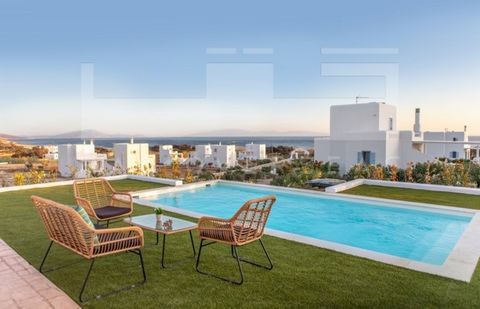 sur la côte sud-ouest de Naxos, Pyrgaki, à seulement 100 mètres de la mer, un complexe de 22 villas indépendantes à vendre parfaites pour les vacances ou la résidence permanente. Villa Argilos est une villa déjà terminée, prête pour la clé 177.54m2 a...