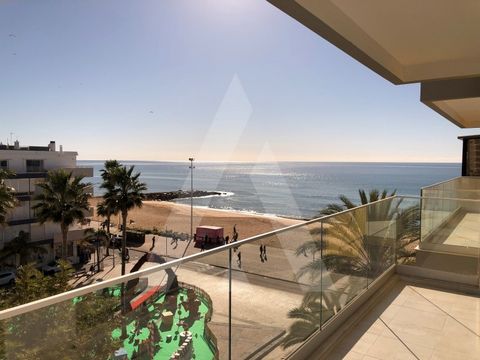 Welcome to your seaside getaway in Quarteira, where each day is a celebration of panoramic ocean views. We present you a 2 bedroom apartment, located on the first line of the beach of Quarteira, on the top floor, with a stunning private terrace of 12...