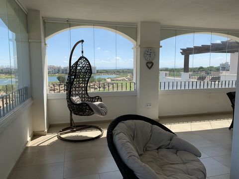 Property Reference: 241 A fantastic opportunity to rent this lovely Second Floor Apartment on Hacienda Riquelme with stunning views over the Golf course and Lake. This Property is ideally located very close to the Clubhouse and supermarket. The Apart...