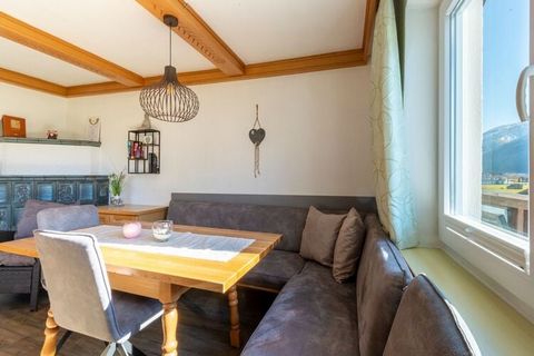 This spacious apartment in Stuhlfelden comes with 3 bedrooms to accomodate 6 people. Located in a calm spot, it is perfect for families with children. It comes with a beautiful balcony and garden furniture to relax and free WiFi to use during the sta...