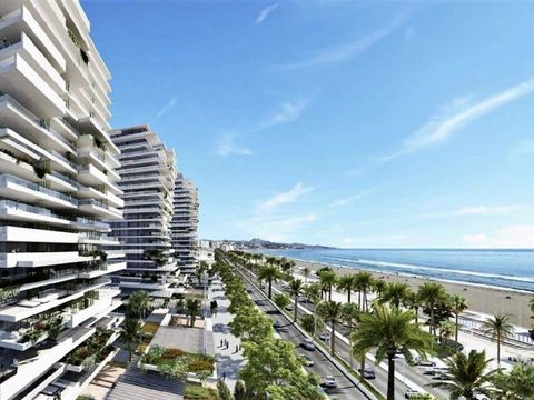 A modern residential development in Malaga City, located directly on the beach promenade. The 22-floor building housed apartments with one, two, three or four bedrooms, all with spectacular sea views. The apartments feature bright and open plan livin...