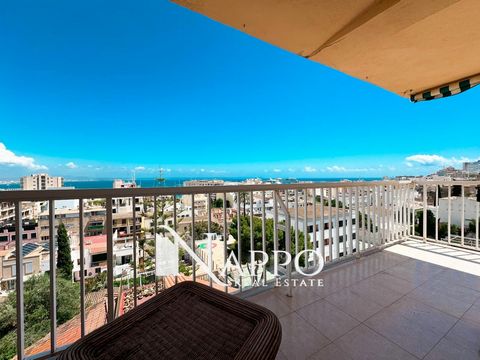 Spectacular Corner Penthouse with Panoramic Views on the sixth floor in a building with lift in El Terreno.Discover this magnificent penthouse that offers breathtaking views from all its windows. All rooms have large windows from which the house is c...