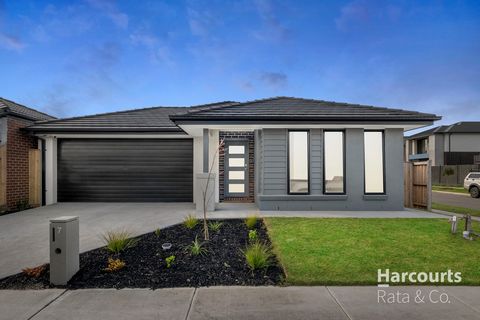 Welcome to 7 Lakoya Avenue, Wollert. Positioned in a family oriented locale and nestled in a quiet street, this contemporary and low maintenance home has a great layout to make the most of its manageable land size. Featuring a monochrome colour schem...