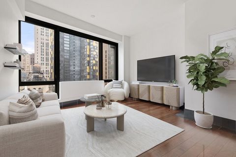 Welcome to this spectacular downtown condominium with sweeping views of the city in the vibrant heart of the Financial District. This breathtaking 2 bed + office alcove 2.5 Bath home showcases stunning décor and sensational spaces to entertain. Embr...