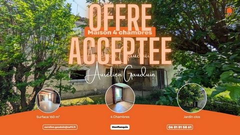 Maison de village avec beau potentiel – 160 m² habitables + 500 m² de terrain clos