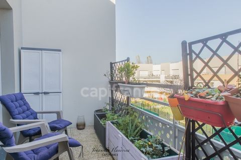 Limay, F3 de 56 m², Dernier étage, Balcon, Parking, Résidence de 2019