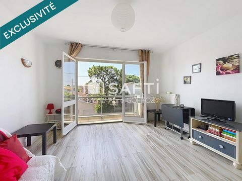 Vaste studio avec cuisine séparée, balcon, proche tram !