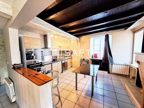 Une maison et un appartement dans le bourg