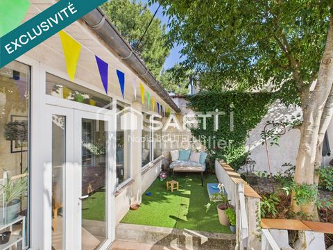 Bel appartement 4 piéces, jardin, véranda.