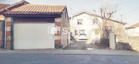 maison 80m2 habitable avec 2 chambres garage et terrain