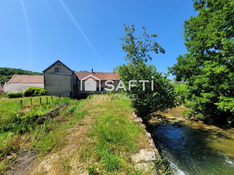 Ancien moulin à farine + habitation de 128m²
