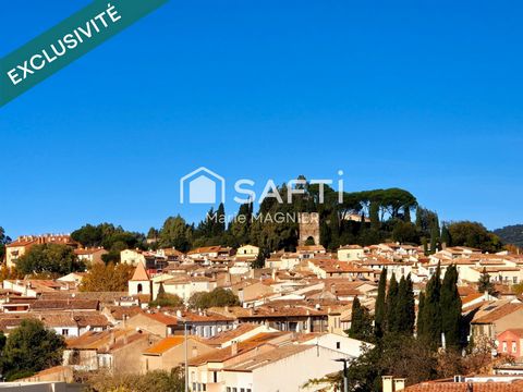Rénové, on pose ses meubles ! Bel appartement T4 de 82m2 avec terrasse, garage fermé de 14m2 et cave- centre ville de COGOLIN, commerces école et bus à pied