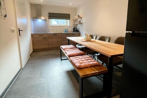 Welcome to your charming cottage apartment in Voerendaal, a delightful base for exploring the scenic Limburg region. The ground floor welcomes you into a bright, open kitchen, equipped with a hob, coffee machine, and washbasin, perfect for preparing ...