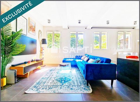 MAGNIFIQUE 3/4P LUMINEUX ESPRIT LOFT ENTOURE DE VERDURE