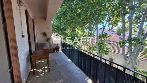 Appartement T3 traversant avec terrasse