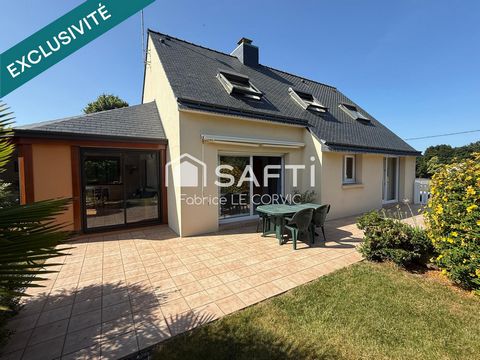 MAISON FAMILIALE DE 120 M2 SUR 1560 M2 DE TERRAIN A SAINT GONNERY