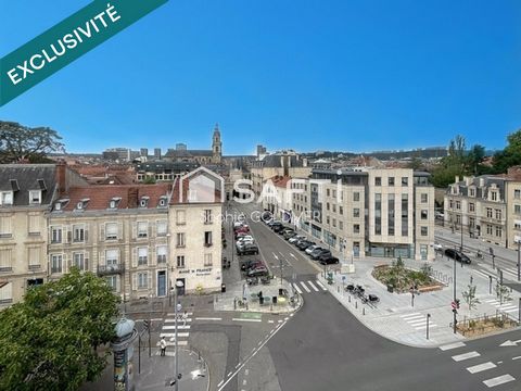 Au coeur de Nancy découvrez ce spacieux F3/F4 baigné de lumière