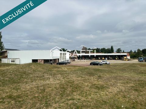 Locaux, 2 hangars 1120 m² dont un avec atelier et bureaux