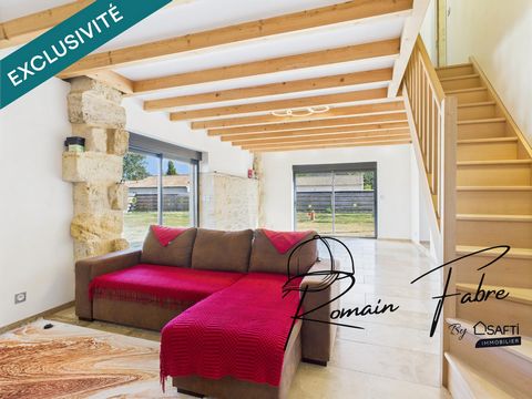 Maison en pierre très qualitative avec 2 chambres, atelier et belle parcelle