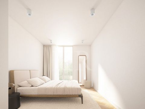One-bedroom apartment with 69 sqm located in the Conde da Ribeira development in Alcântara, Lisbon. This spacious apartment comprises an entrance hall, a 21 sqm living room with open kitchen and balcony, a 14 sqm bedroom with closet and a full bathro...
