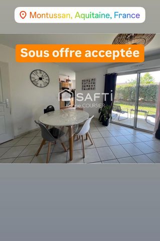 Appartement très lumineux 2 chambres avec beau jardin