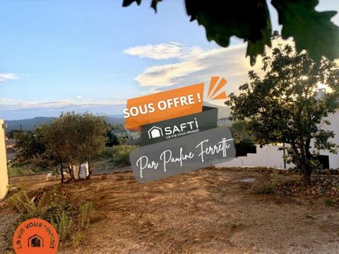 TERRAIN 1096m2 CONSTRUCTIBLE ET VIABILISE