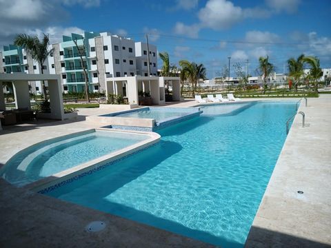 NEW AND FINELY DECORATED APARTMENT This beautiful apartment, strategically located just 4 minutes from Downtown Punta Cana, offers comfort, exclusivity and a cozy atmosphere. Located in a gated community with 24/7 security, it is located on the first...