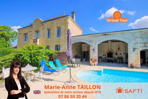 Maison de Maître du XIXe siècle - Piscine- Dépendances- 2 Gites - Parc arboré