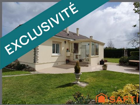 PLAIN PIED 4 CHAMBRES 102m2 JARDIN GARAGE 10min LISIEUX