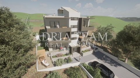 Apartment for sale in a new building, 180 m from the sea, Seline - Starigrad PROPERTY DESCRIPTION: 2nd floor: A2 - 1 bedroom, living room, kitchen, dining room, bathroom, terrace, roof terrace - 75,24 m2 - 228000 EUR Start of construction: 12.2021. P...