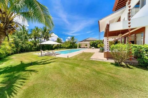 This illuminated, modern, Two-Story property is an amazing villa to become your home in the Caribbean paradise. The house is designed with all up-to-date needs and features 5 + spacious and bright bedrooms and common areas, surrounded by tropical gar...