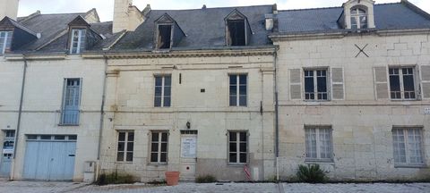 Maison à rénover avec vue imprenable sur le Château de Montsoreau