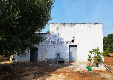 For sale is an interesting stone farmhouse for renovation in the countryside of Ostuni, located a short distance from the town centre and the sea. The building is in good structural condition and consists of two rooms with an alcove and a fireplace. ...