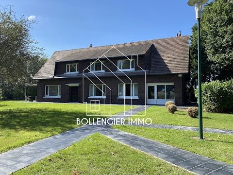 In the countryside between WORMHOUT and BOLLEZEELE, 25 min from DUNKERQUE, and 20 min. of ST OMER. High quality construction on crawl space built in 1970, offering the luxury of enjoying a swimming pool, and a large fenced and wooded plot of more tha...