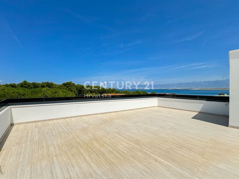 VIR, LUXURIOUS NEW CONSTRUCTION OF APARTMENTS WITH SEA VIEW, approx. 200 m to the sea!   We mediate in the sale of luxury newly built apartments on the island of Vir, in a residential building with a beautiful view of the sea and only approx. 200 m f...