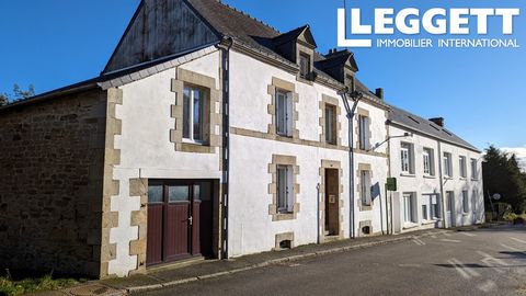 A31605JW56 - A fully renovated 3-bedroom property with a small courtyard and a 1 bedroom apartment attached situated in a beautiful sleepy Breton village with a bakers, 2 bars, a restaurant, school, post office, general store and a medical centre. In...