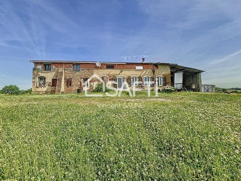 Lautignac : Ferme de 135m² avec terrain de 3 hectares