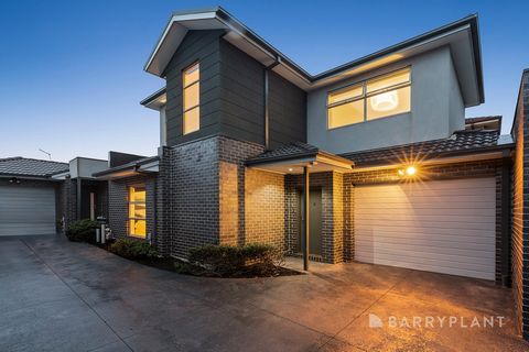 Nestled in the centre of a boutique block of only three, this lovely home delivers elegant comfort in a low maintenance package, positioned just a few hundred metres from Oak Park station and local Snell Grove shops. Light-filled interiors boast tall...