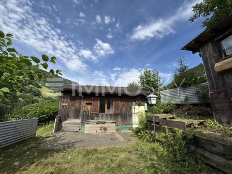 The Chapel cable car (Silvretta Montafon ski area) is only a 15-minute walk away. The overnight hut from 1987 is located in the middle of nature (dedication: agriculture and forestry). A building permit for the hut, including toilet with pit, kitchen...