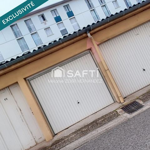 Garage situé dans copropriété sécurisée et fermée