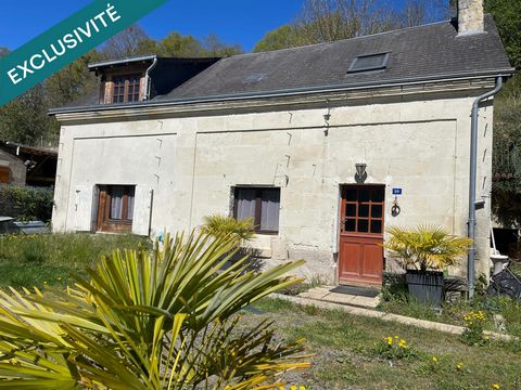 ENSEMBLE IMMOBILIER - 1 maison en pierres 3 chambres, une dépendance, un garage