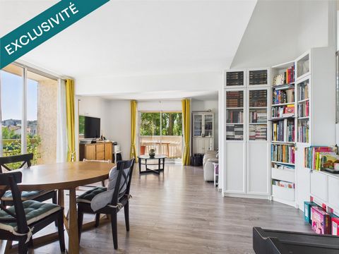 Agréable triplex 5 pièces de 93 m2 dans le secteur de la Peupleraie à Fresnes