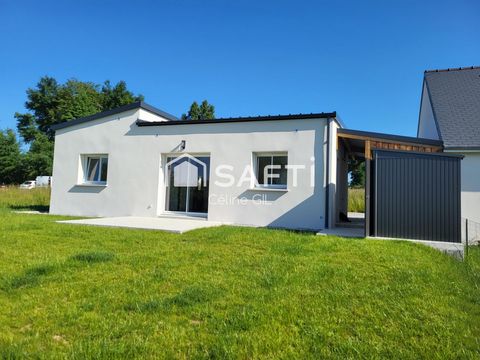 Maison lumineuse, récente et prête à vivre – 2 chambres – Terrain de 536 m²