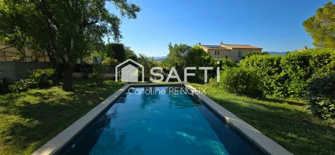 Villa familiale 5 chambres, studio indépendant, jardin et piscine avec vue Luberon
